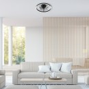 Rabalux 98071337 LED ventilátor világítással Fanfy | 40W integrált LED forrás | 2200lm | 3000+4000+6500K