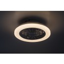 Rabalux 71348 LED ventilátor világítással Dalfon | 24W integrált LED forrás | 2200lm | 3000-6500K | távirányítás | fényerőszabályzó | fehér