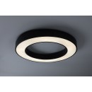 Rabalux 71361 LED mennyezetre szerelhető lámpa Cirano | 45W integrált LED forrás | 2700lm | 3000-6500K | távirányítás | fényerőszabályzó | fekete