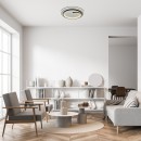 Rabalux 98071366 LED mennyezetre szerelhető lámpa Niloo  | 40W integrált LED forrás | 2600lm | 4000K