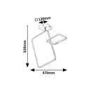 Rabalux 98071367 LED mennyezetre szerelhető lámpa Malwen | 36W integrált LED forrás | 2100lm | 4000K