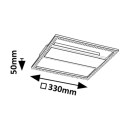 Rabalux 98071373 LED mennyezetre szerelhető lámpa Donya  | 24W integrált LED forrás | 1600lm | 4000K