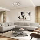 Rabalux 98071383 LED mennyezetre szerelhető lámpa Amilia  | 24W integrált LED forrás | 2400lm | 3000+4000+6500K