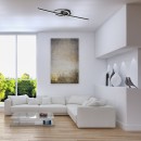 Rabalux 98071395 LED mennyezetre szerelhető lámpa Twisterra  | 24W integrált LED forrás | 1800lm | 4000K