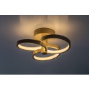 Rabalux 71400 LED mennyezetre szerelhető lámpa Isidora | 32W integrált LED forrás | 2560lm | 3000-6500K | távirányítás | fényerőszabályzó | bézs
