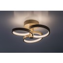 Rabalux 71400 LED mennyezetre szerelhető lámpa Isidora | 32W integrált LED forrás | 2560lm | 3000-6500K | távirányítás | fényerőszabályzó | bézs