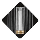 Rabalux 71407 LED fali lámpa Rosaline | 7W integrált LED forrás | 500lm | 3000K | fekete