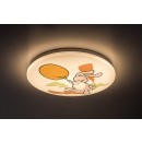 Rabalux 98071409 LED mennyezetre szerelhető lámpa Hopply  | 24W integrált LED forrás | 1440lm | 3000K