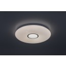 Rabalux 71414 LED mennyezetre szerelhető lámpa Balmerino | 24W integrált LED forrás | 1755lm | 3000-6000K | távirányítás | fényerőszabályzó | fehér