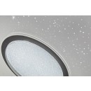 Rabalux 71414 LED mennyezetre szerelhető lámpa Balmerino | 24W integrált LED forrás | 1755lm | 3000-6000K | távirányítás | fényerőszabályzó | fehér