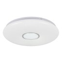 Rabalux 71414 LED mennyezetre szerelhető lámpa Balmerino | 24W integrált LED forrás | 1755lm | 3000-6000K | távirányítás | fényerőszabályzó | fehér