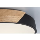 Rabalux 71416 LED mennyezetre szerelhető lámpa Maple2 | 24W integrált LED forrás | 1900lm | 4000K | fekete
