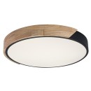Rabalux 71416 LED mennyezetre szerelhető lámpa Maple2 | 24W integrált LED forrás | 1900lm | 4000K | fekete