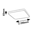 Rabalux 98071432 LED kültéri mennyezeti lámpa Alenzo  | 24W integrált LED forrás | 1450lm | 3000+4000+6500K