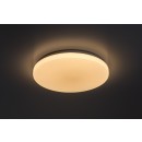 Rabalux 71442 LED mennyezetre szerelhető lámpa Danny2 | 34W integrált LED forrás | 2800lm | 3000-6500K | távirányítás | fényerőszabályzó | fehér