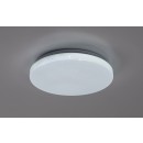 Rabalux 71444 LED mennyezetre szerelhető lámpa Danny2 | 12W integrált LED forrás | 960lm | 3000-6500K | távirányítás | fényerőszabályzó | fehér