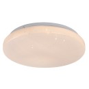 Rabalux 71444 LED mennyezetre szerelhető lámpa Danny2 | 12W integrált LED forrás | 960lm | 3000-6500K | távirányítás | fényerőszabályzó | fehér