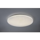 Rabalux 71448 LED mennyezetre szerelhető lámpa Danny2 | 80W integrált LED forrás | 5700lm | 3000-6500K | távirányítás | fényerőszabályzó | fehér