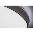 Rabalux 71449 LED mennyezetre szerelhető lámpa Zerava | 34W integrált LED forrás | 2100lm | 3000-6500K | távirányítás | fényerőszabályzó | fekete