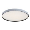 Rabalux 71450 LED mennyezetre szerelhető lámpa Zerava | 60W integrált LED forrás | 3800lm | 3000-6500K | távirányítás | fényerőszabályzó | fekete