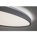 Rabalux 71451 LED mennyezetre szerelhető lámpa Zerava | 80W integrált LED forrás | 4400lm | 3000-6500K | távirányítás | fényerőszabályzó | fekete