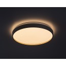 Rabalux 71452 LED mennyezetre szerelhető lámpa Zerava | 34W integrált LED forrás | 2200lm | 3000-6500K | távirányítás | fényerőszabályzó | aranyszínű