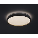 Rabalux 71452 LED mennyezetre szerelhető lámpa Zerava | 34W integrált LED forrás | 2200lm | 3000-6500K | távirányítás | fényerőszabályzó | aranyszínű