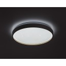 Rabalux 71452 LED mennyezetre szerelhető lámpa Zerava | 34W integrált LED forrás | 2200lm | 3000-6500K | távirányítás | fényerőszabályzó | aranyszínű