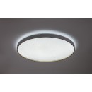 Rabalux 71454 LED mennyezetre szerelhető lámpa Zerava | 80W integrált LED forrás | 4600lm | 3000-6500K | távirányítás | fényerőszabályzó | aranyszínű