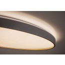 Rabalux 71454 LED mennyezetre szerelhető lámpa Zerava | 80W integrált LED forrás | 4600lm | 3000-6500K | távirányítás | fényerőszabályzó | aranyszínű