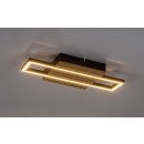 Rabalux 71455 LED mennyezetre szerelhető lámpa Noxelle | 12W integrált LED forrás | 670lm | 3000/4000/6000K | barna