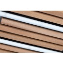 Rabalux 71455 LED mennyezetre szerelhető lámpa Noxelle | 12W integrált LED forrás | 670lm | 3000/4000/6000K | barna
