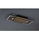 Rabalux 71456 LED mennyezetre szerelhető lámpa Noxelle | 28W integrált LED forrás | 1580lm | 3000/4000/6000K | barna
