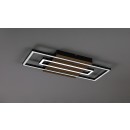 Rabalux 71456 LED mennyezetre szerelhető lámpa Noxelle | 28W integrált LED forrás | 1580lm | 3000/4000/6000K | barna