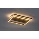 Rabalux 71457 LED mennyezetre szerelhető lámpa Noxelle | 26W integrált LED forrás | 1360lm | 3000/4000/6000K | barna