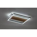 Rabalux 71457 LED mennyezetre szerelhető lámpa Noxelle | 26W integrált LED forrás | 1360lm | 3000/4000/6000K | barna