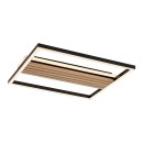 Rabalux 71458 LED mennyezetre szerelhető lámpa Noxelle | 30W integrált LED forrás | 1800lm | 3000/4000/6000K | barna