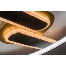 Rabalux 71467 LED mennyezetre szerelhető lámpa Brantiel | 60W integrált LED forrás | 3000lm | 3000-6000K | távirányítás | fényerőszabályzó | fekete