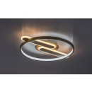 Rabalux 71468 LED mennyezetre szerelhető lámpa Brantiel | 55W integrált LED forrás | 4000lm | 3000-6000K | távirányítás | fényerőszabályzó | bézs