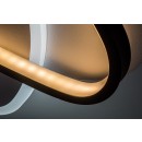 Rabalux 71469 LED mennyezetre szerelhető lámpa Brantiel | 57W integrált LED forrás | 3250lm | 3000-6000K | távirányítás | fényerőszabályzó | fekete