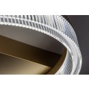 Rabalux 71471 LED mennyezetre szerelhető lámpa Rivona | 18W integrált LED forrás | 1400lm | 3000-6500K | távirányítás | fényerőszabályzó | aranyszínű