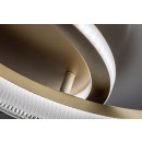 Rabalux 71472 LED mennyezetre szerelhető lámpa Rivona | 22W integrált LED forrás | 1500lm | 3000-6500K | távirányítás | fényerőszabályzó | aranyszínű