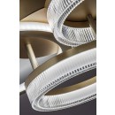 Rabalux 71473 LED mennyezetre szerelhető lámpa Rivona | 38W integrált LED forrás | 3500lm | 3000-6500K | távirányítás | fényerőszabályzó | aranyszínű