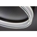 Rabalux 71478 LED mennyezetre szerelhető lámpa Seraphiel | 18W integrált LED forrás | 1110lm | 3000-6500K | távirányítás | fényerőszabályzó | fekete