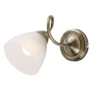Rabalux 71480 fali lámpa Palomina E27 | bronz
