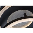 Rabalux 71485 LED mennyezetre szerelhető lámpa Lureo | 24W integrált LED forrás | 1580lm | 3000-6500K | távirányítás | fényerőszabályzó | fekete