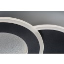 Rabalux 71486 LED mennyezetre szerelhető lámpa Lureo | 24W integrált LED forrás | 1510lm | 3000-6500K | távirányítás | fényerőszabályzó | fekete