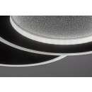 Rabalux 71486 LED mennyezetre szerelhető lámpa Lureo | 24W integrált LED forrás | 1510lm | 3000-6500K | távirányítás | fényerőszabályzó | fekete