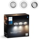 Philips Hue  8720169319813 LED süllyeszthető lámpa Milliskin  | 3x4,2W GU10 | 3x400lm | 2200-6500K