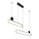 Rabalux 98072268 LED mennyezeti függőlámpa Circado  | 48W integrált LED forrás | 2550lm | 3000K